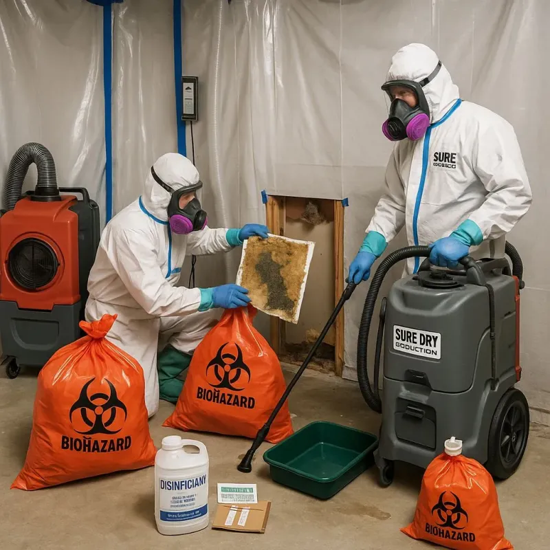 Contaminated Water Handling Protocols process in Glendale, MS
