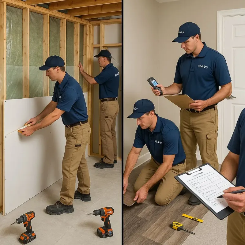 Repairs and Reconstruction process in Glendale, MS