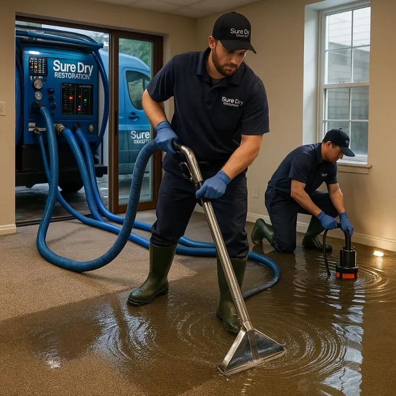 Water Extraction and Removal process in Glendale, MS